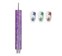 Nail Dot Tool - Rhinestone Fine Tip Maniscure Tools,1.5mm Nail Design Dotter Dsotting Pen - for Women Wife Professsionals Home Studio Daily Travel Beauty Classs
