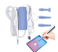 Nail Dotting Tool, Usb Electric Dotting Pen, 5.91 Inches Built in Vacuum Function & Precision Tip, Lightweight Fingertip Marker for Beginners, Adults, Children, Crafts