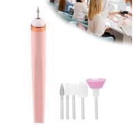 Nail Drill Kit, Rechargeable Cordless Manicure Kit for Nails Gel Polishing Removing, Electric Portable Nail Grinding Polisher Cordless Efile with Bits Kit for Manicure Salon Home (spray paint)