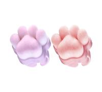 Nail Dust Brush - Cat-Paw Design Powder Cleaner, Manicure Grooming Tool, Nail Filing Collector, NailPolish DebrisSweeper, Cosmetic Brush, Beauty Dust Remover, Pedicure Accessory, Makeup