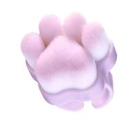 Nail Dust Brush - Kitty Paw PowderSweeper, Nail Collector, Manicure Cleaning Instrument, Cosmetic Dust Remover, Pedicure Grooming Accessory, NailPolish Cleaner, Beauty Brush Tool, Filing
