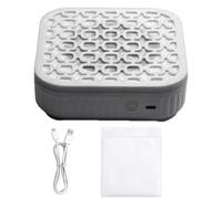 Nail Dust Collector - 5500rpm Portable Duster with Filter | 2 Modes Powerful Rechargeable Nail Dust Collector Quiet, Beauty Salon Suction, Filing Remover for Beginner Gel Pedicures Salo