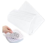 Nail Dust Collector Filter Sheets - 100 Pieces Replacement Paper | Nail Vacuum Dust Collector | for Home Beauty Studio Manicure Professional Grooming Personal Care