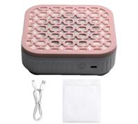 Nail Dust Collector - Portable Duster Extractor With Filter | Powerful Rechargeable Vacuum Electric Suction Quiet Machine | 2 Modes 5500RPM For Beginner Gel Pedicures Salon Home Cleaning