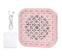 Nail Dust Collector - Portable Duster With Filter | Powerful Rechargeable Nails Quiet Fan Collectors |5500RPM With 2 Modes For Beginner Gel póliśh Pedicures Salon During Home Cleaning