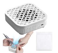 Nail Dust- Rechargeable Manicure Extractor | Portable Low Noise Acrylic Debris Vacuum, Mini Duster Cleaner, Salon Home Filing Tool For Travel Parties Daily Professional Use