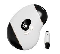 Nail Filer Electric, Smart Nail Clipper Manicure Tools | Rechargeable Automatic With Clip Storage For Adults Kids Toenail Fingernail Polish Care Home Office Travel Birthday