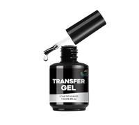 Nail Foil Glue Gel -15ml Nail Foil Glue Transfer Gel | Gels Durable Adhesive - Curing Strong Bonding Foils Sticker For DIY Manicure Salon Nails Art Decoration Home Party Use Easy Long Lasting Finish