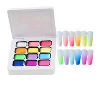 Nail Gel - 30ml 12 Color Painting Gel Art Stamping Kit