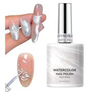 Nail Gel Pearlescent - Air Fast Dry Fine Brush Cosmetics, Shimmer Nail Poli | Nail Crafting Spreading Effect Gel, Nail Art Gel, Smooth Quick Drying Manicure Coating for Home Wedding