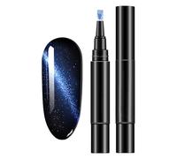 Nail Gel Pen | 1 Step Gel Nail Polish Pencil, 1 Step Nail Gel Pen, Nail Drawing Polish Marker Pen, Soak off UV LED Nail Varnish Nail Tools, No Need Base Top Coat for Nail Decoration