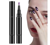 Nail Gel Pen | 1 Step Gel Nail Polish Pencil, 1 Step Nail Gel Pen, Nail Drawing Polish Marker Pen, Soak off UV LED Nail Varnish Nail Tools, No Need Base Top Coat for Nail Decoration
