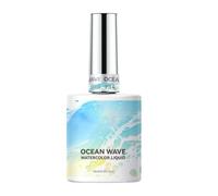 Nail Gel Sea Wave Spreading Effect Quick Dry Watercolor Gradient Nail Design Gel Practical Daily Accessory Reliable Solution, for Salon, Home, Travel, Daily, Wedding, Photoshoot, Party