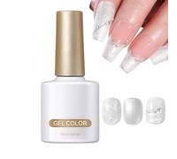 Nail Glue 10ml Salon Wedding Pearl - - White Manicure Shimmer Art Gel Nail