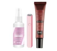 Nail Glue Gel, Nail Glue Remover, Strong Nail Glue, Gel Nail Kit, Nail Remover Kit, Complete Nail Glue Gel & Remover Kit Easy Application Process for Fake Nails and Quick Clean Removal