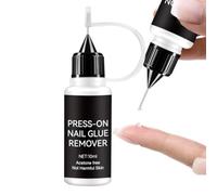 Nail Glue Remover For Press Ons | 10ml Manicure Supplies | Gentle Nail Adhesive Remover | For Women Ladies Home Travel Salon Beauty Lovers Enthusiasts Busy Professionals Brides Costume Wearers
