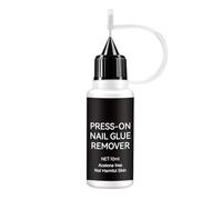 Nail Glue Remover - Gentle Formula 10ml | Fake Nail Adhesive Remover Manicure Glue Dissolver | Soft Removal Solution For Women Girls Home Travel Salon Beauty Brides Events Use
