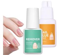 Nail Glue Remover | Quick Dry Professional Long-Lasting Naill Tip Removerr | Nails Rtificial Adhesive Nails Acrylic Tips for Women Girls Beginner Daily Travel Home Salon Repair Manicura