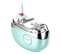Nail Grinder Cutter - Automatic Polishing Tool, USB Rechargeable LED Light | Automatic Nail Cutter for Adults The Elderly Kids Home Salon Business Trip