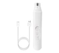 Nail Grinder, Nail Trimmer, Pet Nail Grinder, Electric Nail , LED Light Pet Nail Grinder Cat Grooming Supplies Cat Claw Clippers Quiet Easy to Use Adds Convenience Safe for Pets