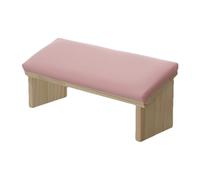 Nail Hand Rest - Manicure Arm Cushion, PU Leather Stand | 30,5 × 10,6 × 12,8 cm Bevel Support Pad, Comfortable Wooden Base Design, Stable Accessory For Home Salon Work