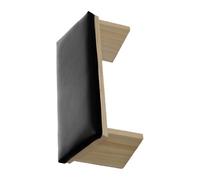 Nail Hand Rest - Nail Arm Rest | Wooden PU Leather Manicure Arms Pads | Nails Polishing Arms Rests |Nails Art Stand Rêst for Home| Hand Stand for Naîl Tech | Manicure Arm Rêst fôr Naîl Salon