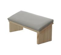 Nail Hand Rest | Wooden Pu Leather Bevel Design Arm Pads for Manicure