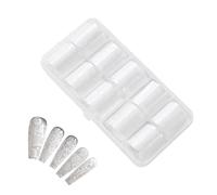 Nail Lace Stickers | Self-Adhesive DIY 10 Rolls Black And White | Nail Foil Transfer Stickers | For Home Salon Travel, Women Girls Beginner Professions