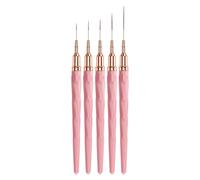 Nail Liner Brush, Fine Tip Detail Brush, 5,28 in, Gel pulido Brushes, Perfect , High Precision Detailing for Floral Art, Geometric Designs, Stripes, Patrones