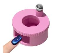 Nail Magnet - 1.96 Inch Gel Polishing Tool | Abs Manicure Accessory - Rotating Magnetic Nail Design Tool with Anti Slip Grip for Precise Gel Art Creative Nails Decorations and Home