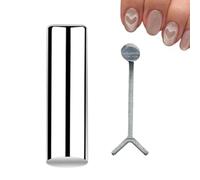 Nail Magnet, Heart Gel Polish Tool, Y-Shaped Design Guide, Multifunctional Manicure Accessory, 1.1x0.31x0.31 inches, Creative Art for Friend Wife Sister and Personalized Styling
