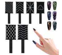 Nail Magnet - Nailsss Design Accessories, Nailss Art Supplies For Women | Portable Cats Eyes Magnets Sticks, Nails Designs Tools Beginners, Manicurists, And Womens