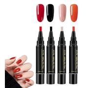 Nail Marker - Precision Fine-Tip Pen, Quick Dry Gel Polish, Easy Control Tool For Detailed Manicures, Professional Quality For Home Salon Everyday Studio, Essential Art Supplies For Women Hobbyists