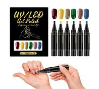 Nail Markers - 6 Colors Fine Tip Drawing Markers Accessory