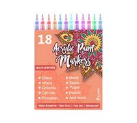 Nail Markers - Quick-Drying Waterproof Pens | Fine-tip Gel Nail Design Pens For Kids And Adults, Ideal For Drawing, Painting, Dotting, Crafts, Beginners, Beauty Enthusiasts, And Creative Art