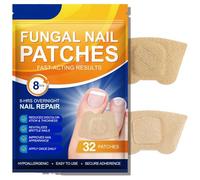 Nail -Nail Repair Patches - Nail Patches 32 Pieces Strengthener For Travel Home Men Nighttime Restores Healthy Appearance Fingernails Women Overnight