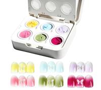 Nail Painting Gel - 6 Colors Gradient Manicure Paint