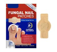 Nail Patches, Nail patches for toenails, 21 Nighttime Hydrogel Patches, Overnight Toe Nails Treatments for Damaged Foot Nails, Easy to Apply (21pcs)