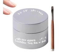 Nail Polish, Clear Gel, Smooth Coverage Formula, Long Lasting Flexible Wear, Interactive Natural Finish, for Home Manicure, Salon Use, Family and Friends 1.18x1.38 Inches