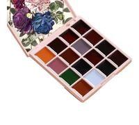 Nail Polish, Gel Polish, Nail Gel Polish Palette, Solid Gel Polish, Long-Lasting 16-Color Jelly Gel Nail Polish Set for Women Glossy Manicure Gel Polish for Weddings and Traveling