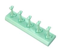 Nail Press On Display Stand, Manicure Practice Holder Tool Kit, for Training Use Learning, Acrylic Clear Compact Base Support Set, Beginner Women Home Office Studio Apartment Setup