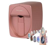 Nail Printer Nail Art Machine,Digital Mobile Art Printer, Portable 3D Painting Machine,Printing and Rying as One, Over 1000 Pictures,for Beauty & Personal Care (1pcs)