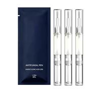 Nail Repair Pen - Gentle Soothing Solution, Toenail Strengthening Pen for Foot Care, 3 Pieces Pack with Easy Application, Personal Grooming, Nail Tool for Travel and Salon