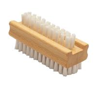 Nail Scrubber Brush - Double-Sided Nail Cleaning Brush | Wooden Naill Scrub Brushs, Portable Cleaner Scrubber Manicure Tools With Anti-Slip Handle For Daily Kids Salon Men Women Home