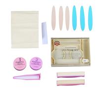 Nail Shine Buffer, Manicure Care Plate, Polish Wax Conditioner, Cream Buffer Tool, for Nail Base Smoothing, Cuticle Care, Women’s Pedicure, Home and Salon Use