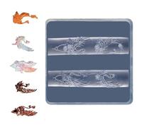 Nail Silicone Mold, Nail Stencils Silicone Mold, Nail Resin Molds, Decorative Nail Silicone Mould, Nail Making Tools, Silicone Molds, Nail Decoration Mold,