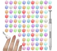 Nail Sponge, Nail Foam Sponge, Soft Nail Sponges, Nail Kit, Sponge, Small Nail Foam Sponge, Nail Grabbing Pen, Nail Accessories Supplies, Nail Sponges for Effect
