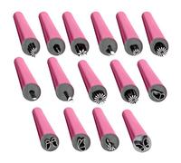 Nail Stamp, Nail Design Tools Flower Stamp Pen, Nail Stamper Nail Decoration Pens, Nail Design Dotting Tools for Beginners, Stamp Pen, Flower Nail Stamp for , Beginner Nail Stamper To