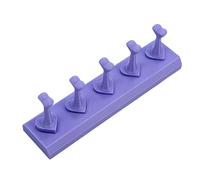 Nail Stand For Press Ons - 11,9 x 3 x 3,3 cm Nail arts Display Holder Set, Heart Shaped Non Magnetic Reusable Manicure Nails Stand, For Salon DIY Beginners Women Home Office Studio