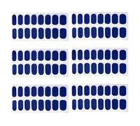 Nail Stickers Gel Wraps, Semi Cured Nail Strips, Easy Apply Manicure Decals, Salon Finish Long Lasting Wear, 6 Pieces, for Girls Women Female Summer Winter Party Wedding Holiday Indoor Outdoor